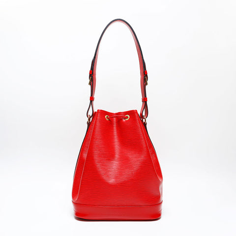 LOUIS VUITTON 1996 Epi Noe Shoulder Bag Red WS20779