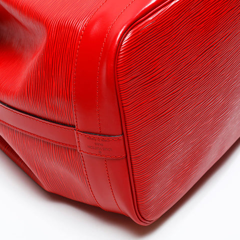 LOUIS VUITTON 1996 Epi Noe Shoulder Bag Red WS20779