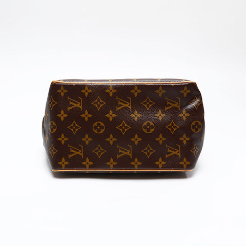 LOUIS VUITTON 2005 Monogram Batignolles Handbag Brown WS20780