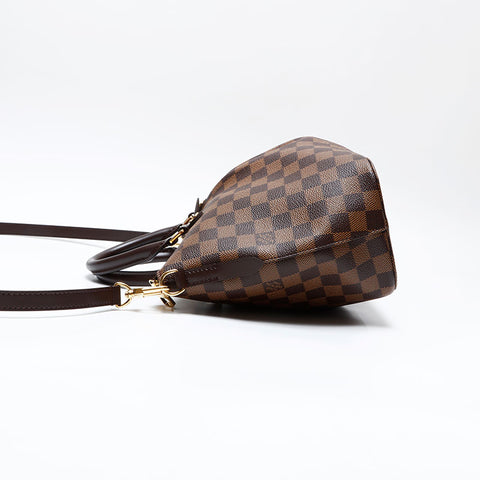 LOUIS VUITTON 2016 Damier Sienna PM Handbag Brown WS20782