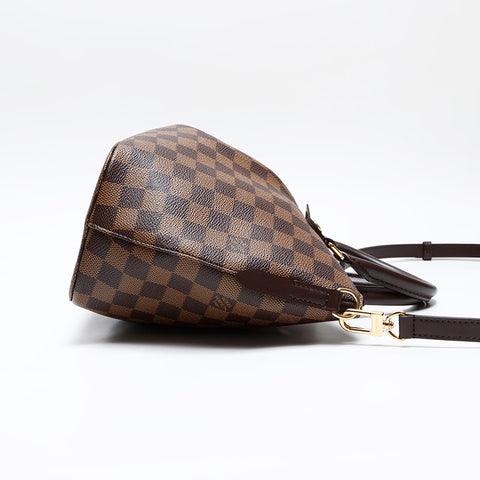 LOUIS VUITTON 2016 Damier Sienna PM Handbag Brown WS20782
