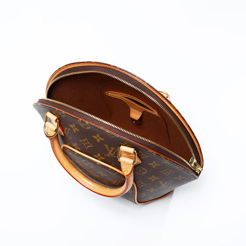 LOUIS VUITTON 1998 Monogram Ellipse PM Handbag Brown WS20784