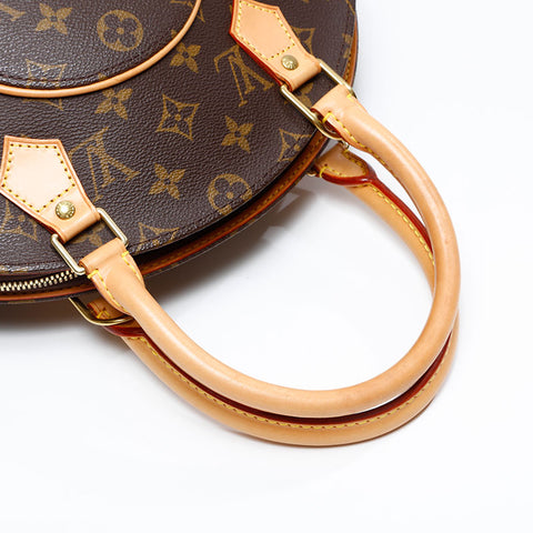 LOUIS VUITTON 1998 Monogram Ellipse PM Handbag Brown WS20784