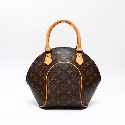 LOUIS VUITTON 1998 Monogram Ellipse PM Handbag Brown WS20784