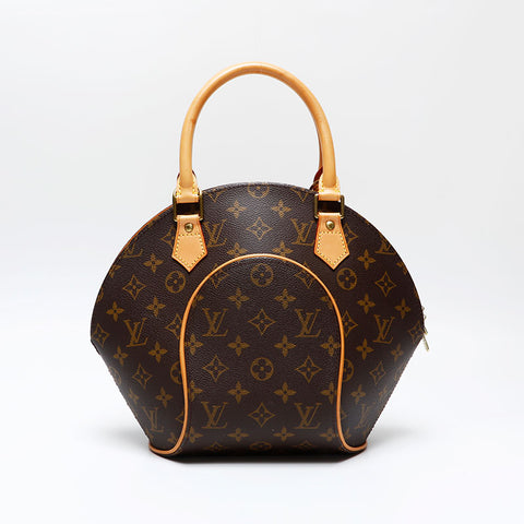 LOUIS VUITTON 1998 Monogram Ellipse PM Handbag Brown WS20784