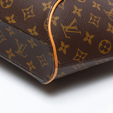 LOUIS VUITTON 1998 Monogram Ellipse PM Handbag Brown WS20784