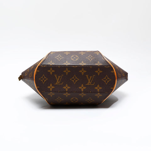 LOUIS VUITTON 1998 Monogram Ellipse PM Handbag Brown WS20784