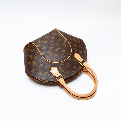LOUIS VUITTON 1998 Monogram Ellipse PM Handbag Brown WS20784