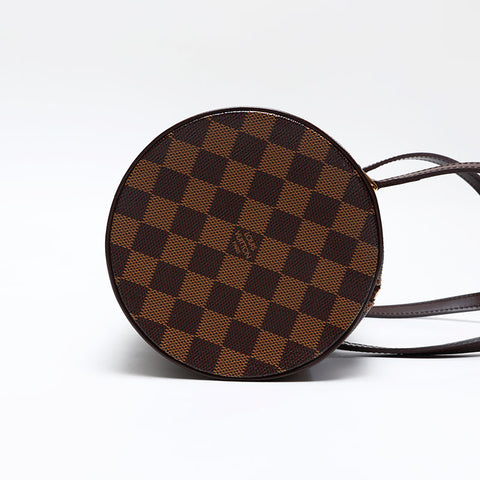 LOUIS VUITTON 2005 Damier Papillon 30 Handbag Brown WS20785