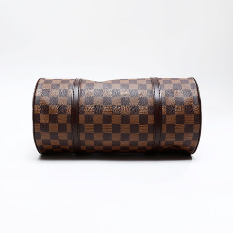 LOUIS VUITTON 2005 Damier Papillon 30 Handbag Brown WS20785