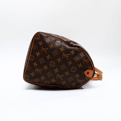 LOUIS VUITTON 1994 Monogram Speedy 40 Handbag Brown WS20786