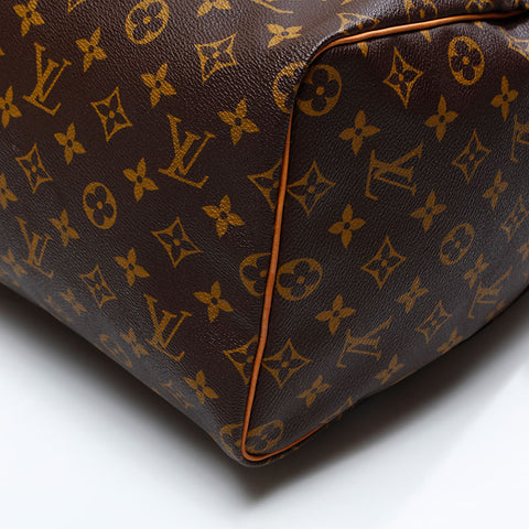 LOUIS VUITTON 1994 Monogram Speedy 40 Handbag Brown WS20786