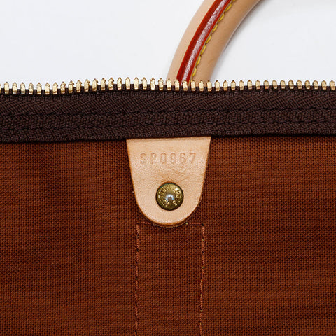 LOUIS VUITTON 1997 Monogram Keepall 50 Boston bag Brown WS20788