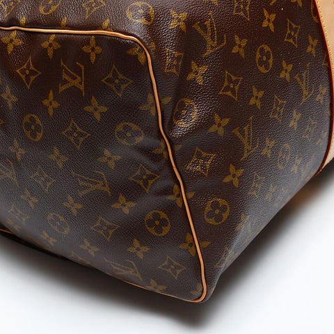 LOUIS VUITTON 1997 Monogram Keepall 50 Boston bag Brown WS20788