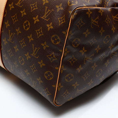 LOUIS VUITTON 1997 Monogram Keepall 50 Boston bag Brown WS20788