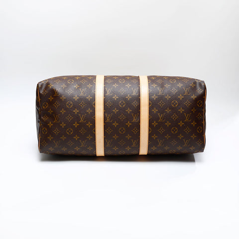 LOUIS VUITTON 1997 Monogram Keepall 50 Boston bag Brown WS20788
