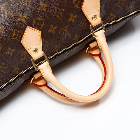LOUIS VUITTON 2006 Monogram Speedy 40 Boston bag Brown WS20789