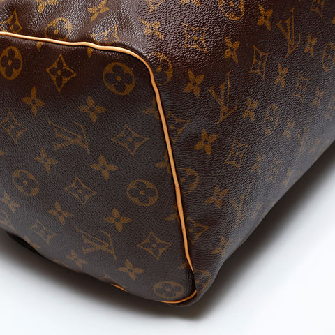 LOUIS VUITTON 2006 Monogram Speedy 40 Boston bag Brown WS20789