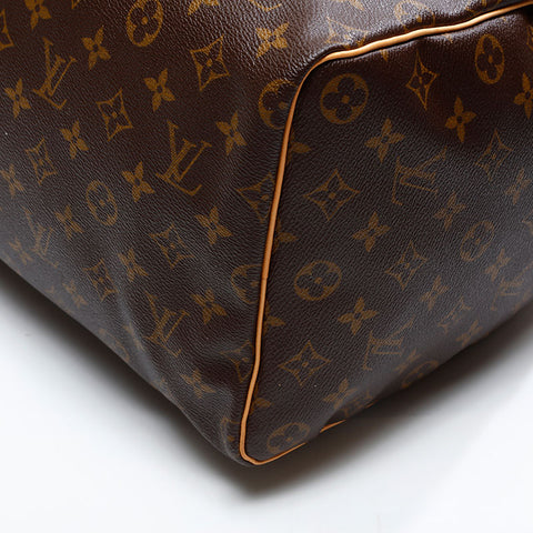 LOUIS VUITTON 2006 Monogram Speedy 40 Boston bag Brown WS20789