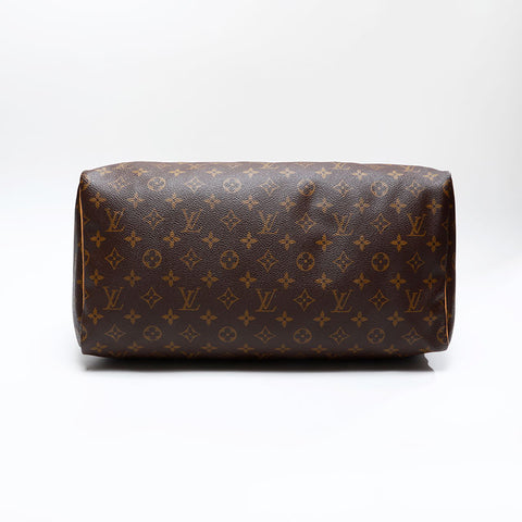 LOUIS VUITTON 2006 Monogram Speedy 40 Boston bag Brown WS20789