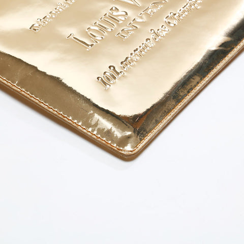 LOUIS VUITTON 2006 Miroir Pochette Plat Gold Handbag gold WS20793