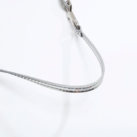 LOUIS VUITTON 2006 Miroir Pochette Plat Silver Handbag Silver WS20794