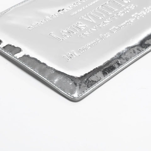 LOUIS VUITTON 2006 Miroir Pochette Plat Silver Handbag Silver WS20794