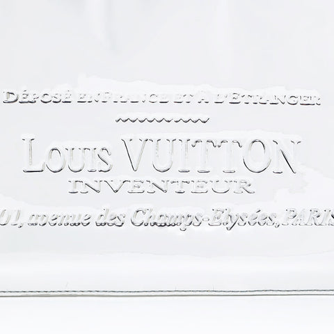 LOUIS VUITTON 2006 Miroir Pochette Plat Silver Handbag Silver WS20794