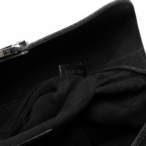 LOUIS VUITTON 2008 Epi Pochette Montaigne Shoulder Bag black WS20796