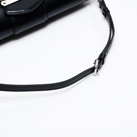 LOUIS VUITTON 2008 Epi Pochette Montaigne Shoulder Bag black WS20796