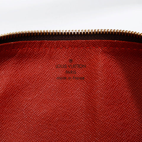 LOUIS VUITTON Damier Papillon 30 with pouch Handbag Brown WS20800