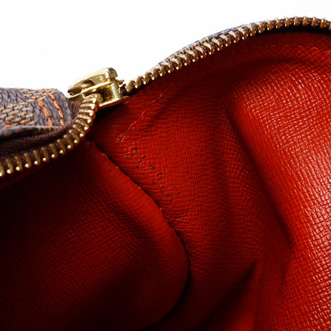 LOUIS VUITTON Damier Papillon 30 with pouch Handbag Brown WS20800
