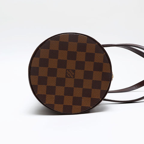 LOUIS VUITTON Damier Papillon 30 with pouch Handbag Brown WS20800