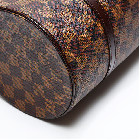 LOUIS VUITTON Damier Papillon 30 with pouch Handbag Brown WS20800