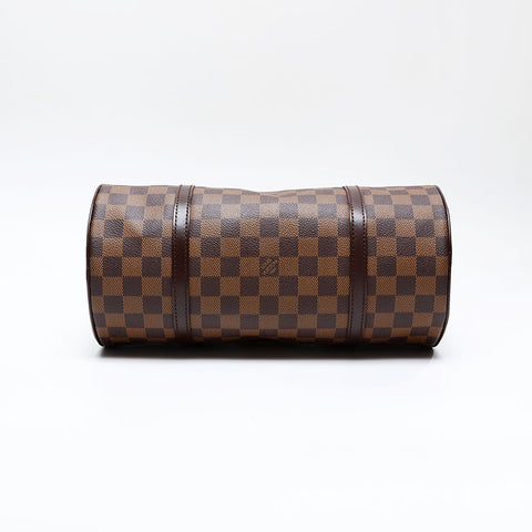 LOUIS VUITTON Damier Papillon 30 with pouch Handbag Brown WS20800