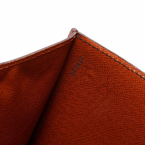 LOUIS VUITTON Monogram Monceau 28 Shoulder Bag Brown WS20801