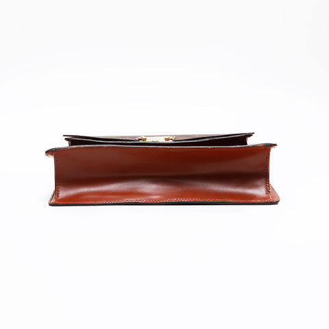 LOUIS VUITTON Monogram Monceau 28 Shoulder Bag Brown WS20801