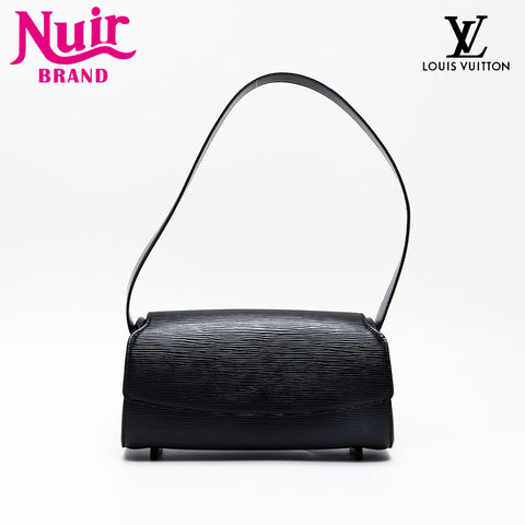 LOUIS VUITTON Epi nocturn PM Shoulder Bag black WS20802