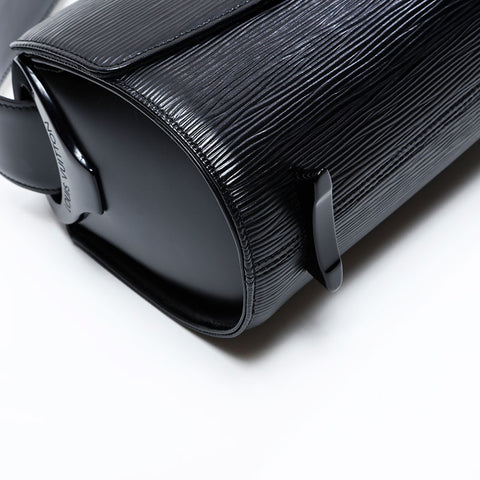 LOUIS VUITTON Epi nocturn PM Shoulder Bag black WS20802