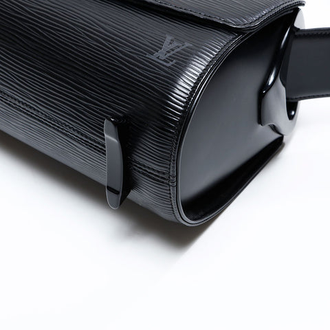 LOUIS VUITTON Epi nocturn PM Shoulder Bag black WS20802