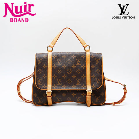 LOUIS VUITTON 2005 Monogram Marel Sac Ad Backpack Â· Daypack Brown WS20803