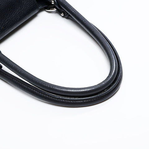 Salvatore Ferragamo Leather Gancini Shoulder Bag black WS20808