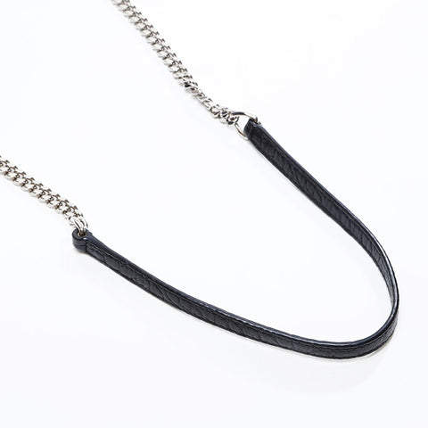 YVES SAINT LAURENT Kate Fringe Chain Embossed Leather Shoulder Bag black WS20809
