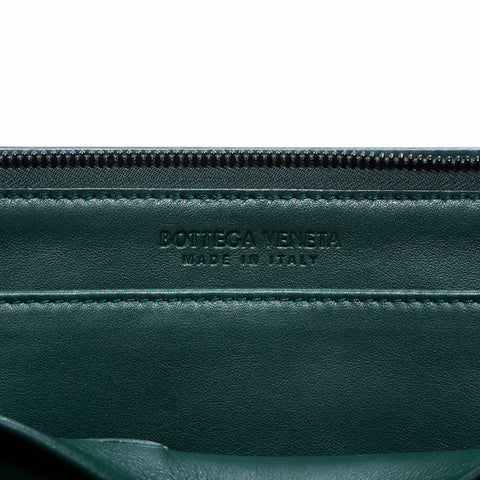 BOTTEGAVENETA INTRECCIATO Clutch bag green WS20810