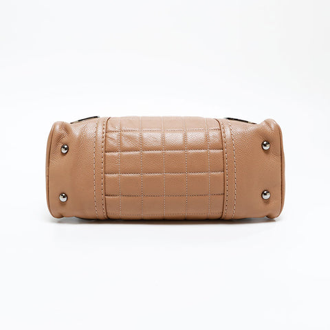 CHANEL No. 9 2004-2005 Caviar Mini Handbag beige WS20811