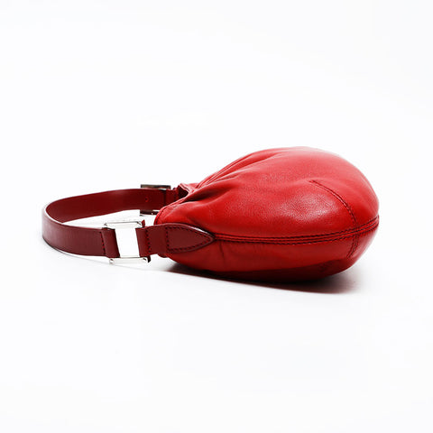 LOEWE Nappa Leather Anagram Handbag Red WS20812
