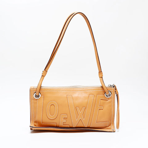 LOEWE Logo mini Shoulder Bag beige WS20813