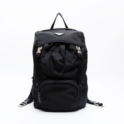PRADA Nylon Backpack Â· Daypack black WS20815