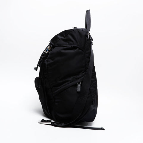 PRADA Nylon Backpack Â· Daypack black WS20815