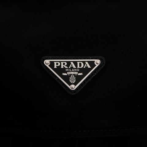 PRADA Nylon Backpack Â· Daypack black WS20815